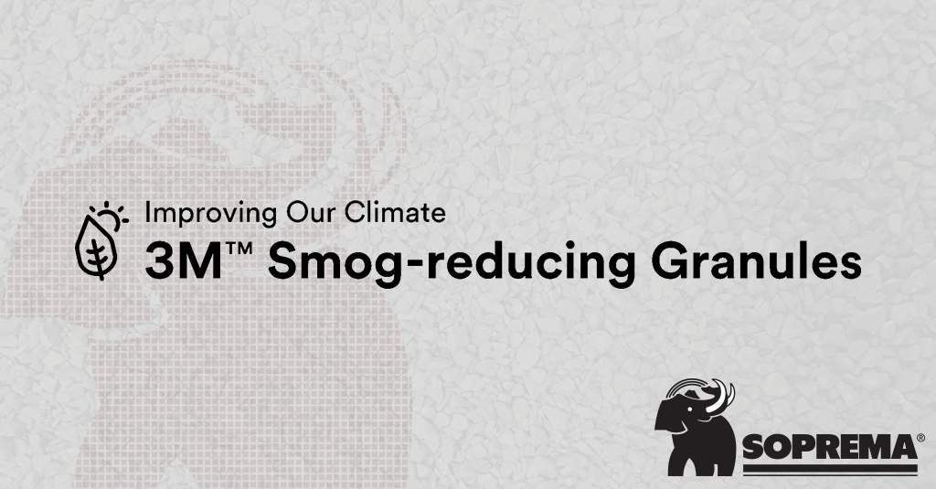 ECO3 smog-reducing granules