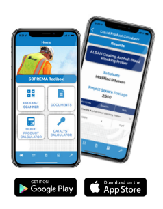 SOPREMA® Launches Mobile App to Aid Customers with Liquid Coatings, Catalysts